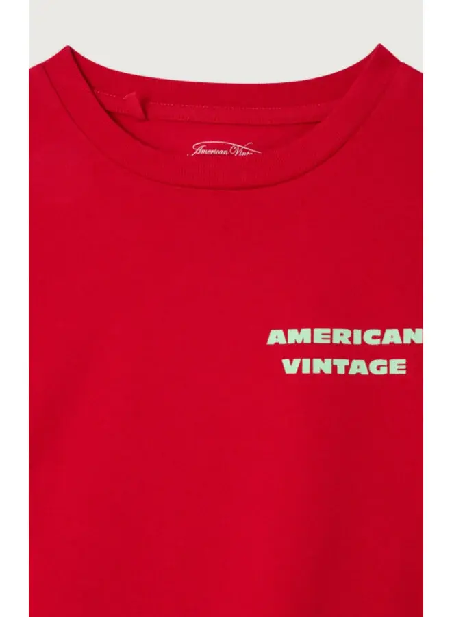 American Vintage | fizvalley t-shirt | rubis vintage