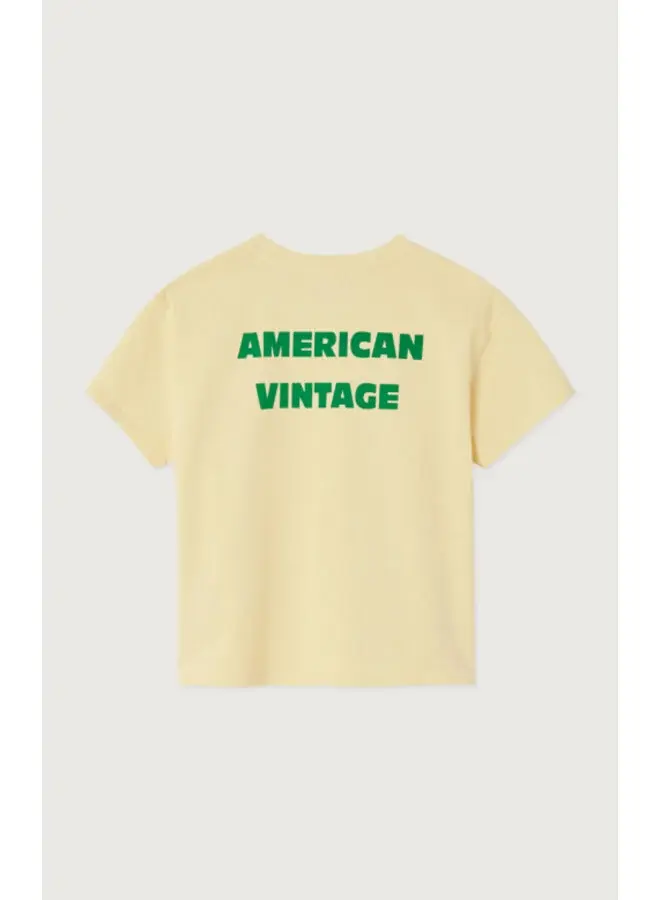 American Vintage | fizvalley t-shirt | creme anglaise vintage