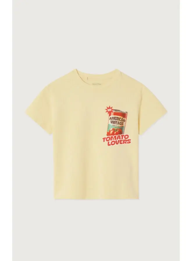 American Vintage | fizvalley t-shirt | creme anglaise vintage