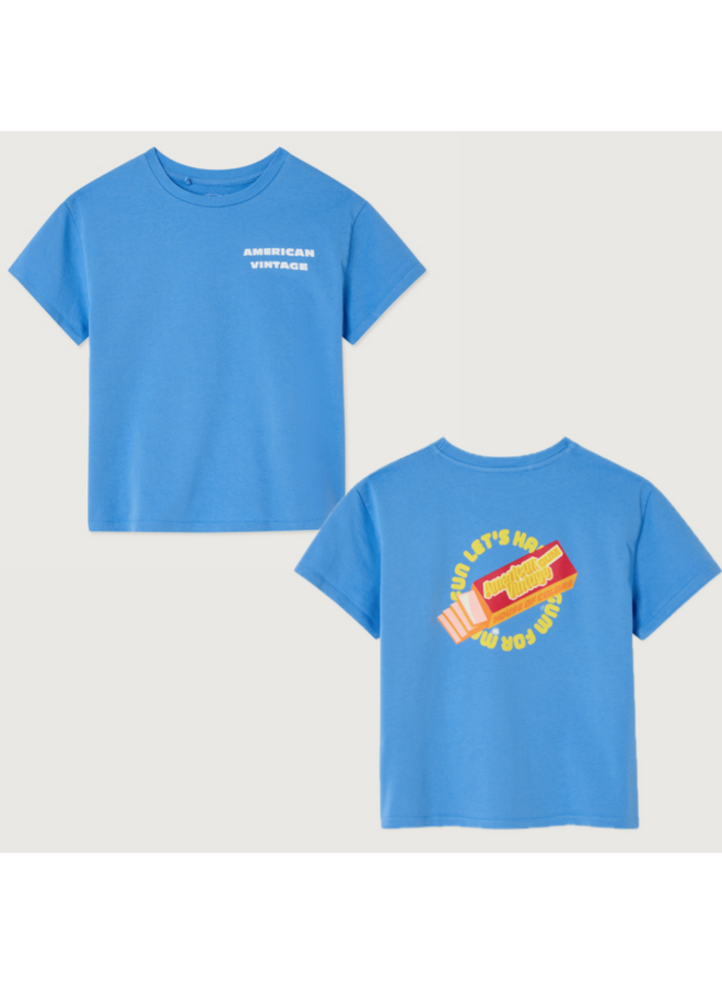 American Vintage | fizvalley t-shirt | celeste vintage