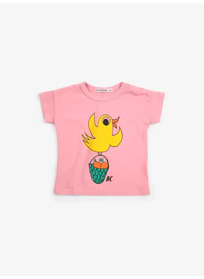 Bobo Choses | flying oranges t-shirt | pink