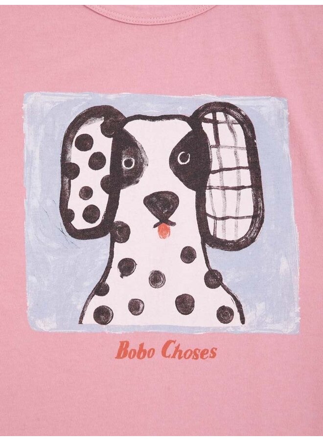 Bobo Choses | van dog t-shirt | pink