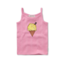 Sproet & Sprout | girls spaghetti top ice cream  | podium pink