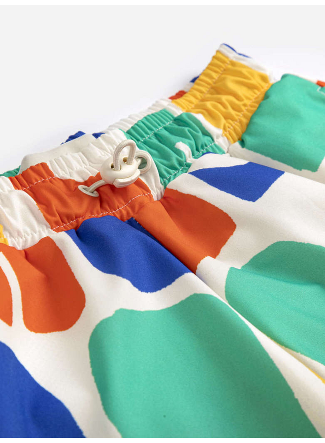 Bobo Choses | bobo choses color all over swim board shorts | offwhite