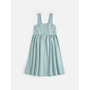 Bobo Choses | daisy mosaic all over woven dress | light blue