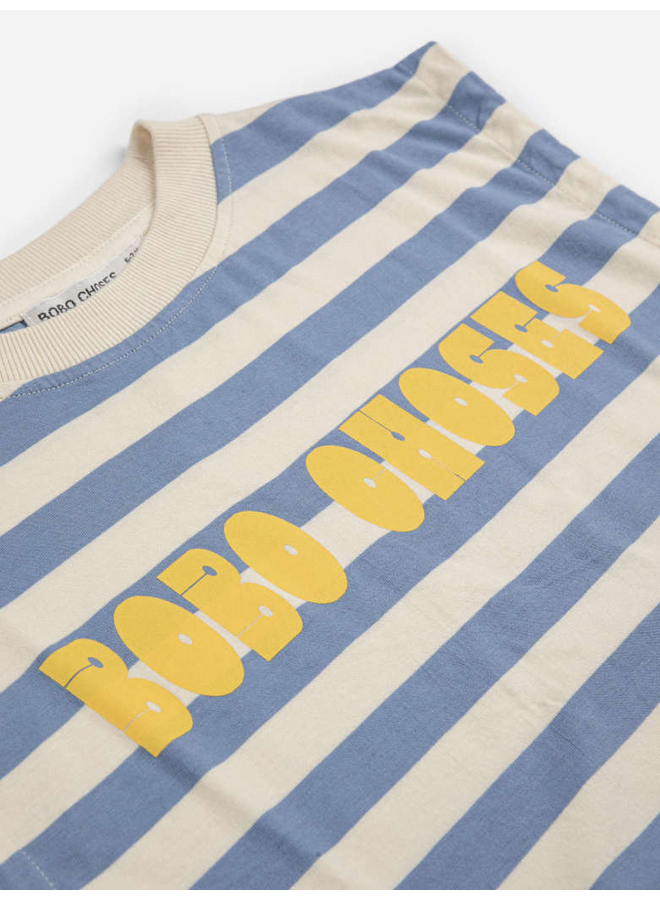 Bobo Choses | bobo choses modern striped sleeveless t-shirt | offwhite