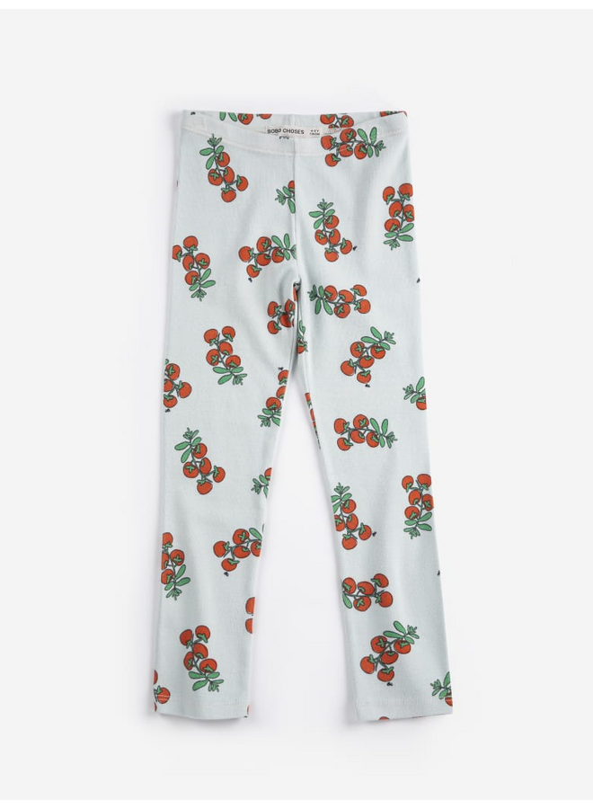 Bobo Choses | juicy tomatoes all over leggings | light blue