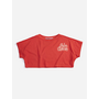 Bobo Choses | bobo choses by hand cropped t-shirt | red