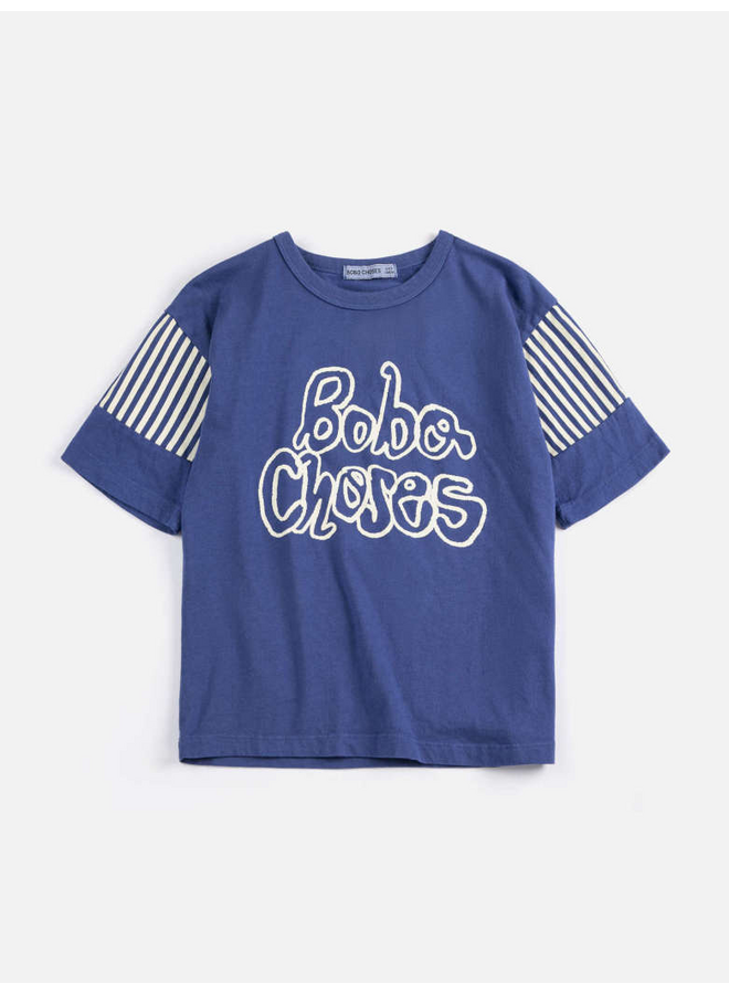 Bobo Choses | bobo choses by hand t-shirt | navy blue