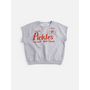 Bobo Choses | pickles the dog sleeveless sweatshirt | heather grey