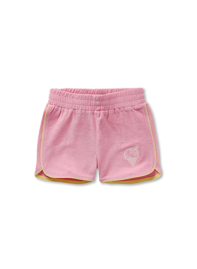 Sproet & Sprout | terry sport shorts pink | podium pink
