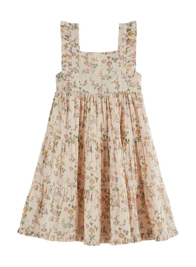 Emile & Ida | robe longue imprimee | rosier