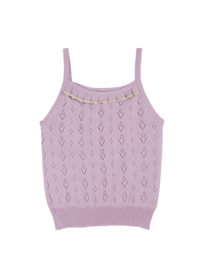 Emile & Ida | debardeur tricot | wisteria