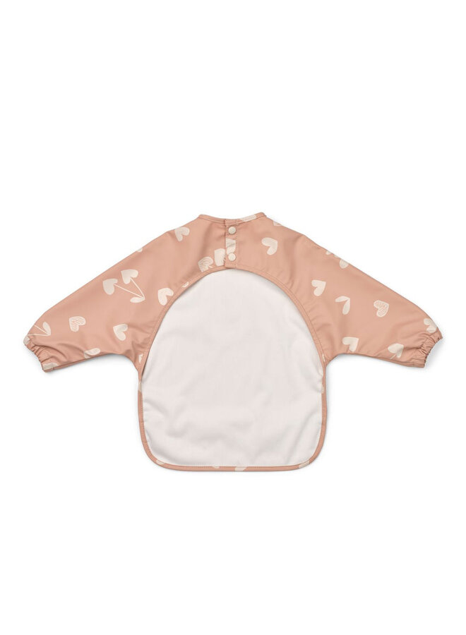 Liewood | merle printed cape bib | sweathearts/pale tuscany