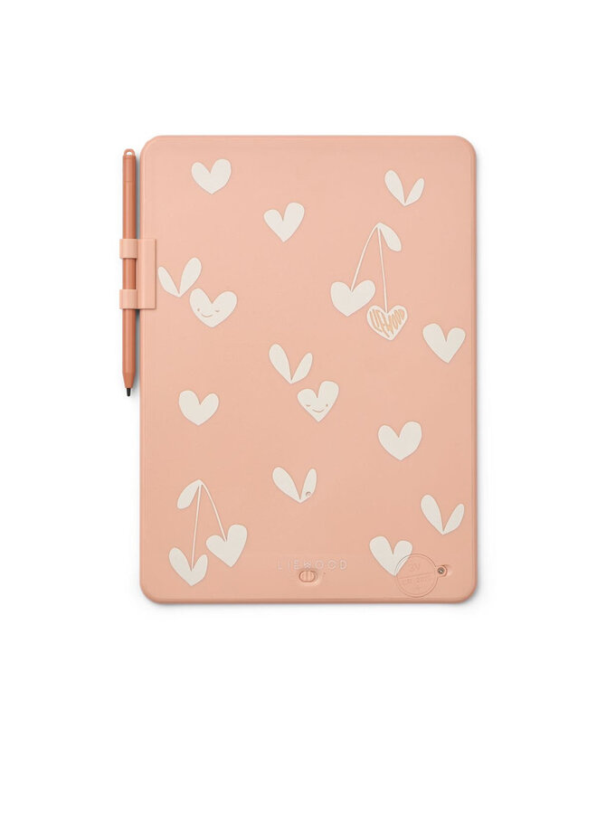 Liewood | zora magic drawing board 10 inches | sweeathearts/pale tuscany