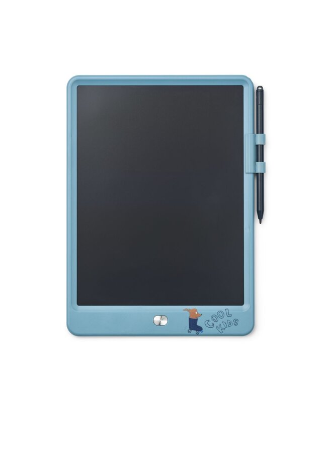 Liewood | zora magic drawing board 10 inches | tiger/beach blue