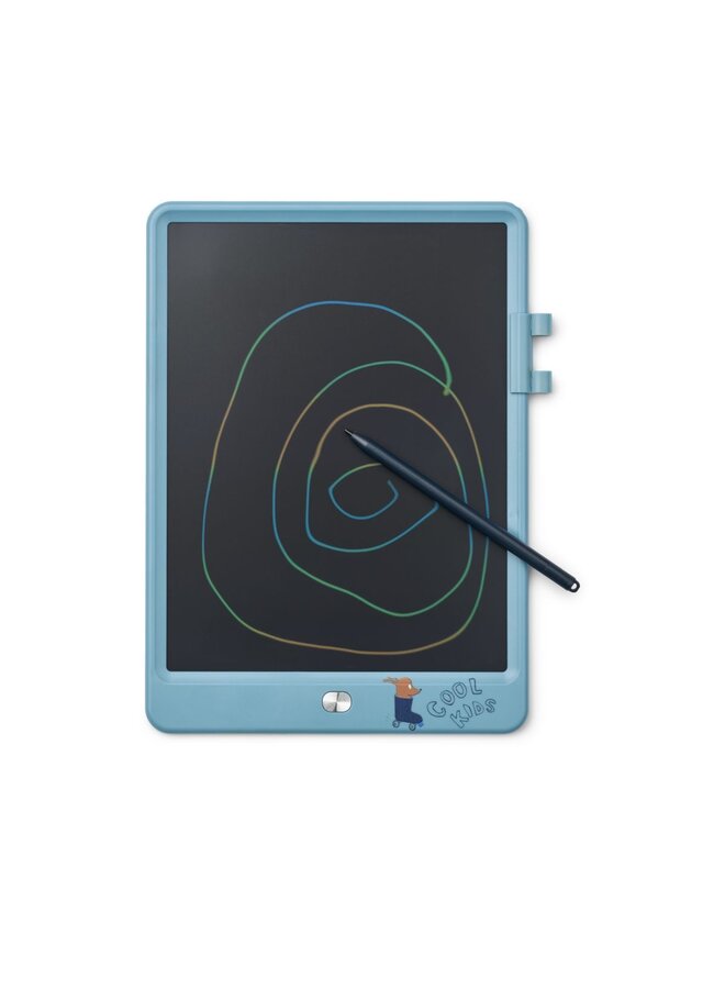 Liewood | zora magic drawing board 10 inches | tiger/beach blue