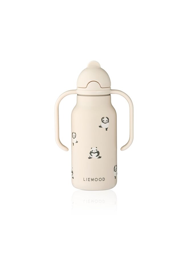Liewood | kimmie water bottle 250 ml | panda/sandy