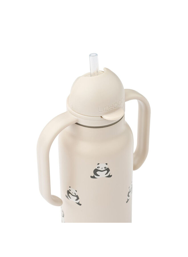 Liewood | kimmie water bottle 250 ml | panda/sandy