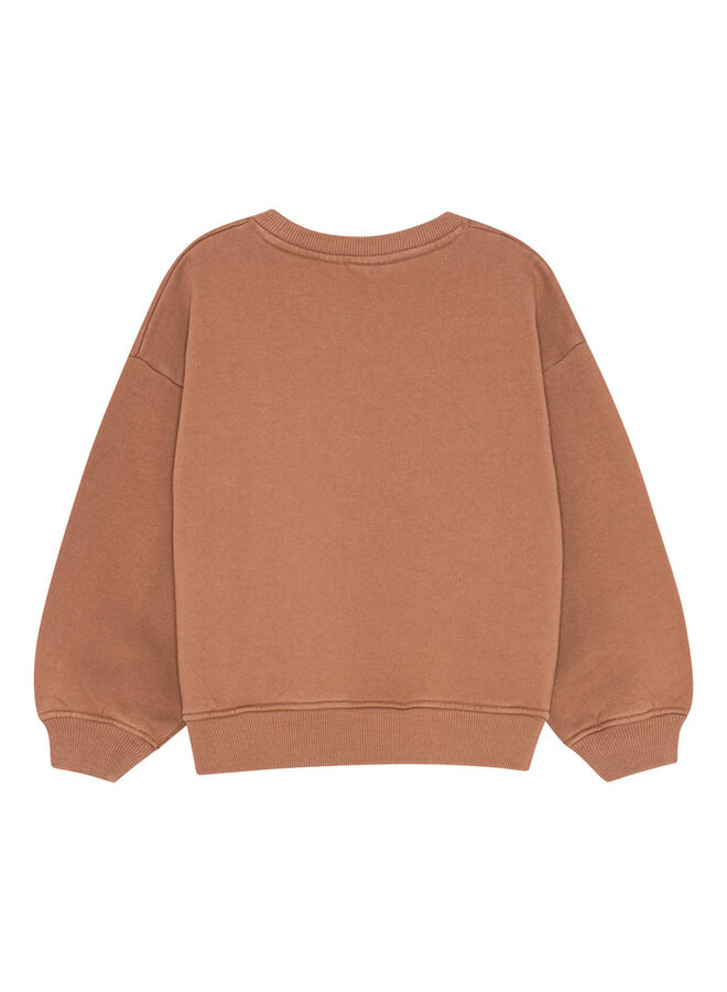 Brunobruno nation | norah sweatshirt | clove bordeaux