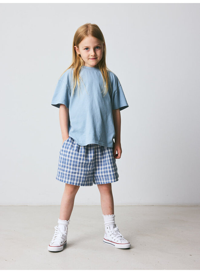 Brunobruno nation | nanna t-shirt | dusty blue skateboard