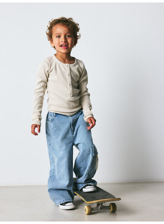 Brunobruno nation | flynn jeans | light blue denim