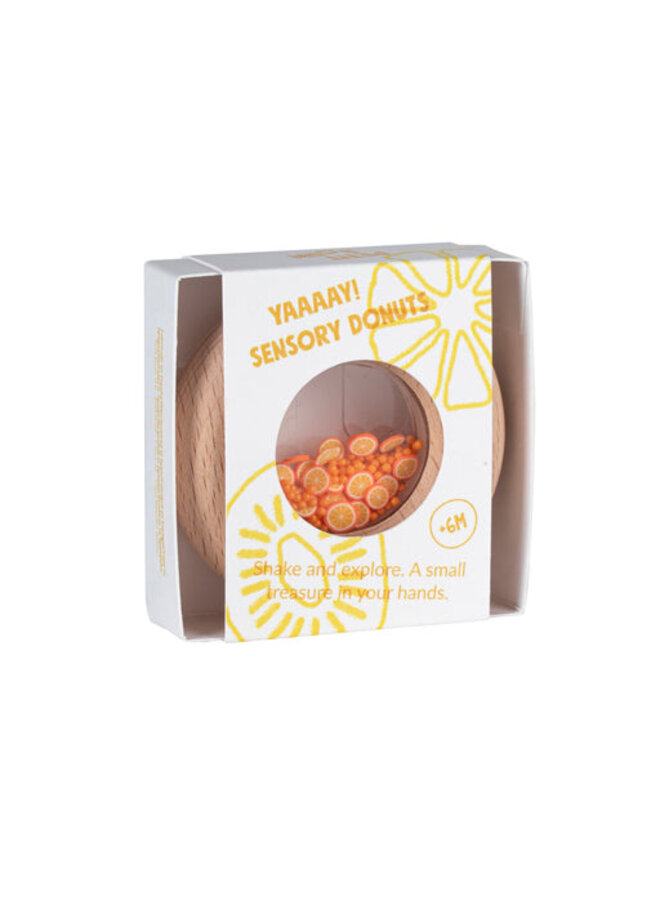 Petit Boum  | sensory donut | oranges