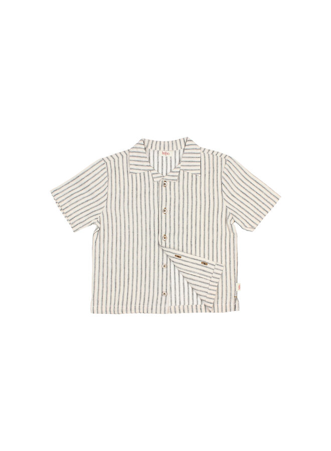 Buho | linen stripes shirt | only