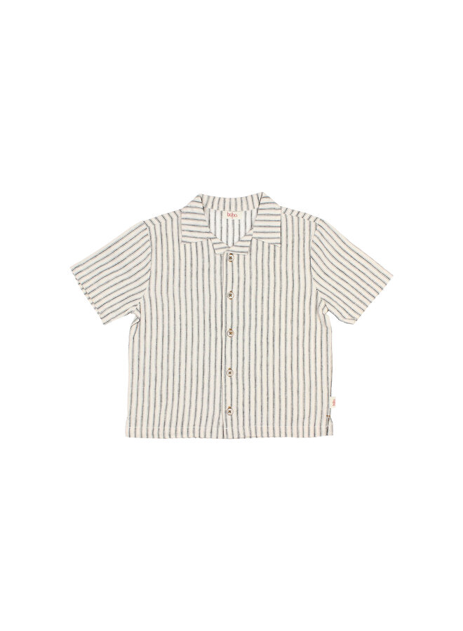 Buho | linen stripes shirt | only