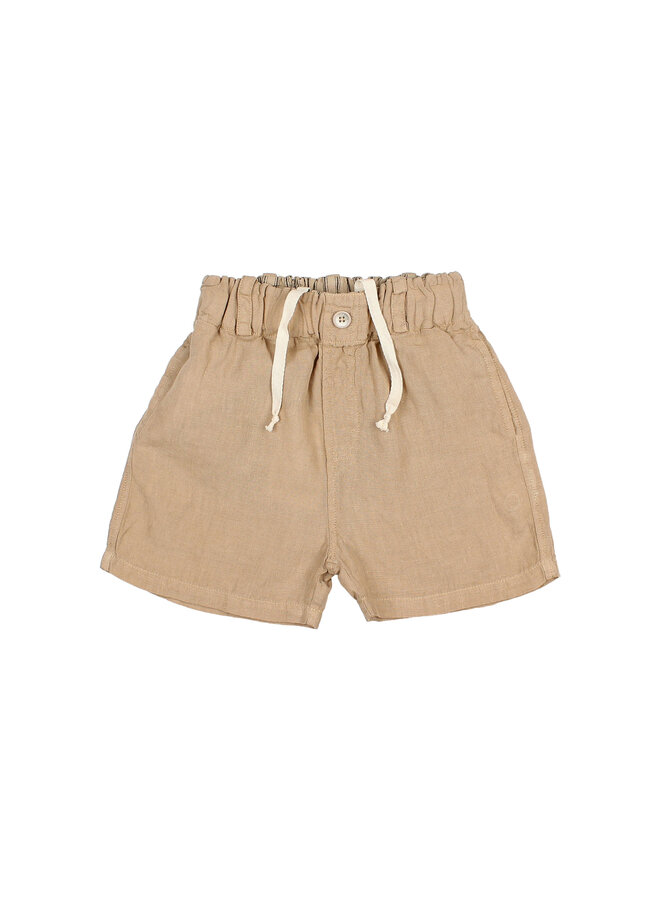 Buho | linen bermuda | safari