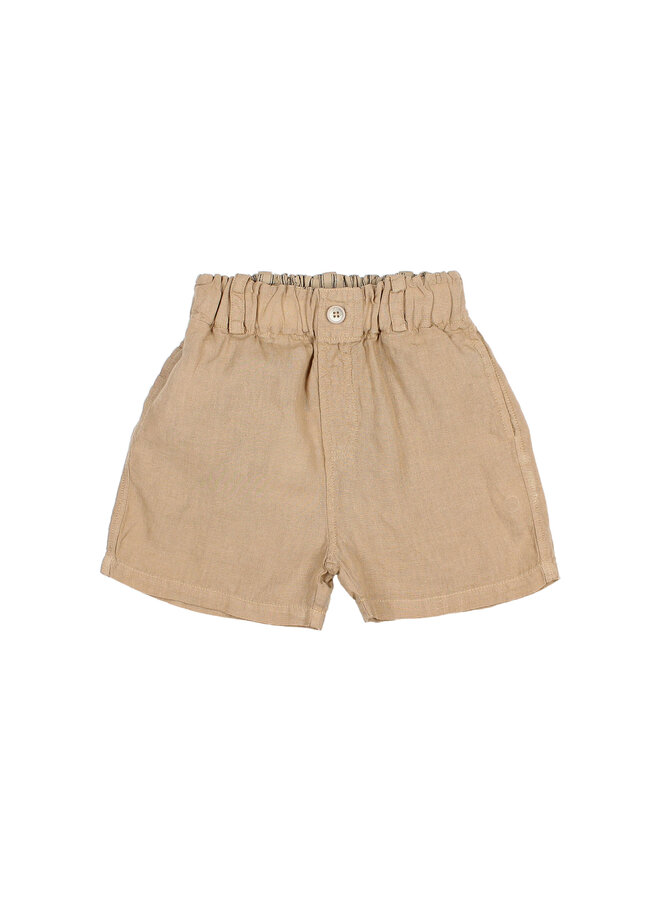 Buho | linen bermuda | safari