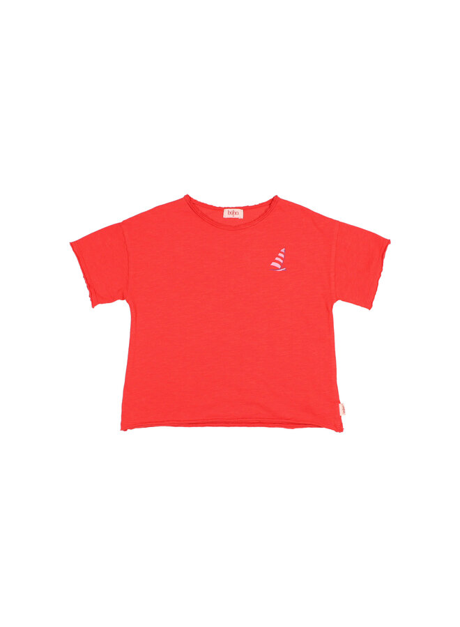Buho | waikiki t-shirt | coral