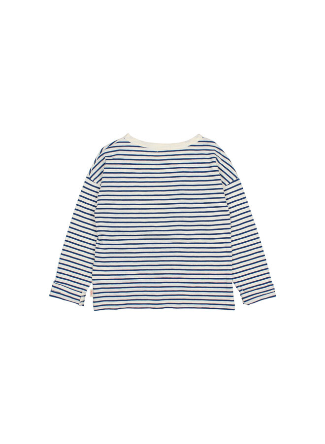 Buho | sailor stripes t-shirt | navy