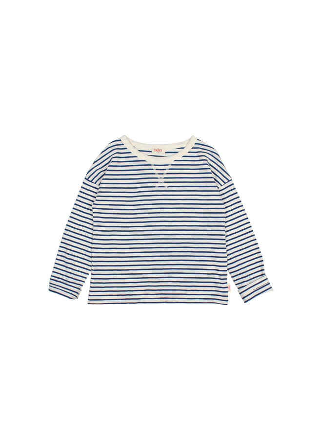 Buho | sailor stripes t-shirt | navy