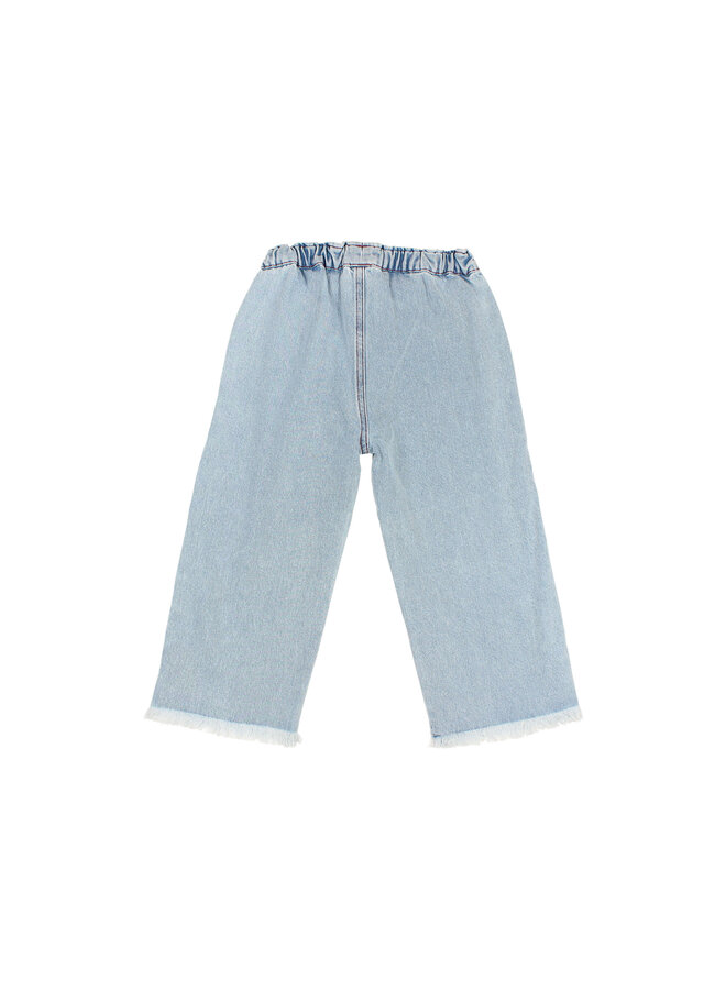Buho | drill girly pants | aqua