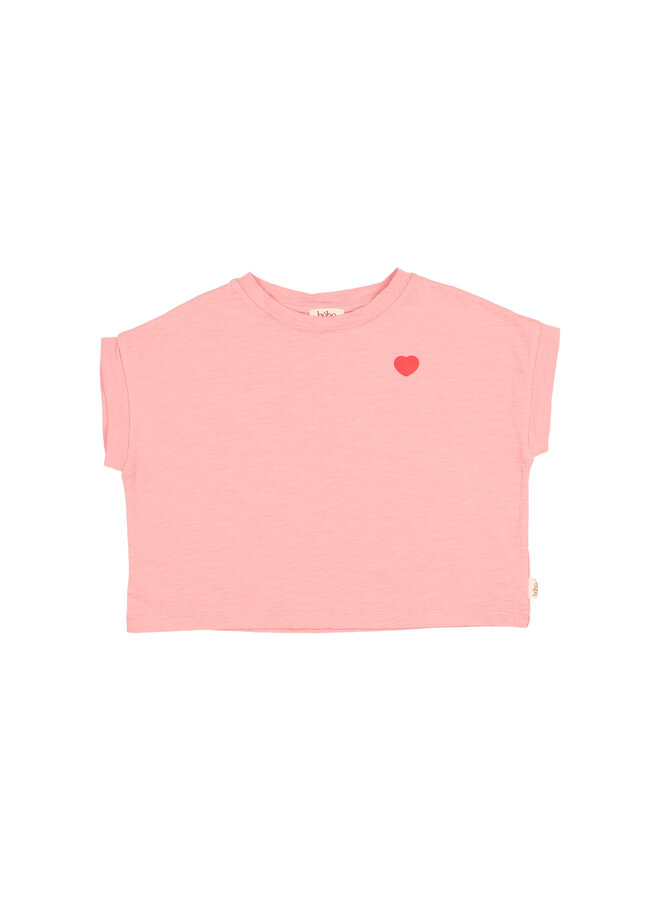 Buho | bisous t-shirt | sugar pink