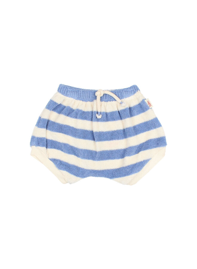 Buho | bb terry stripes shorts | bluette