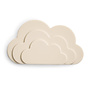 Mushie | teether | cloud grey