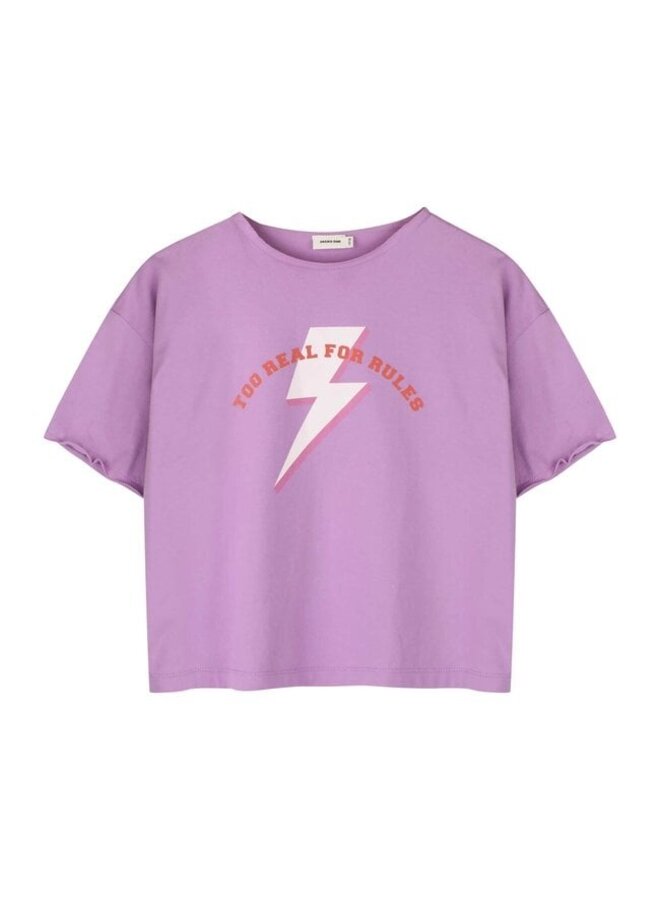 Jacky Sue | real tee | orchid