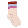 MP Denmark | wide stripes socks | crystal pink