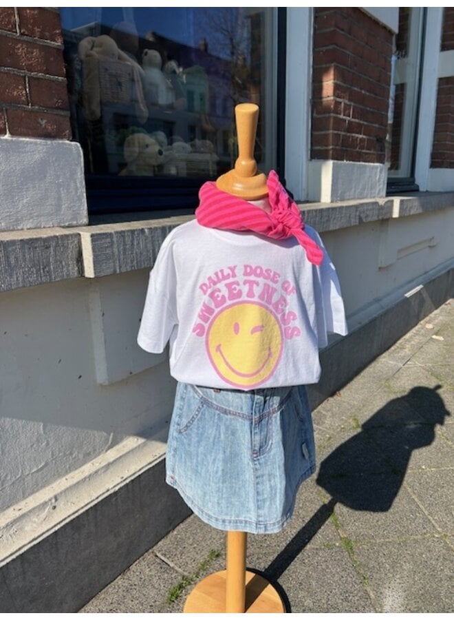 Luka Luna | bandana roze streep