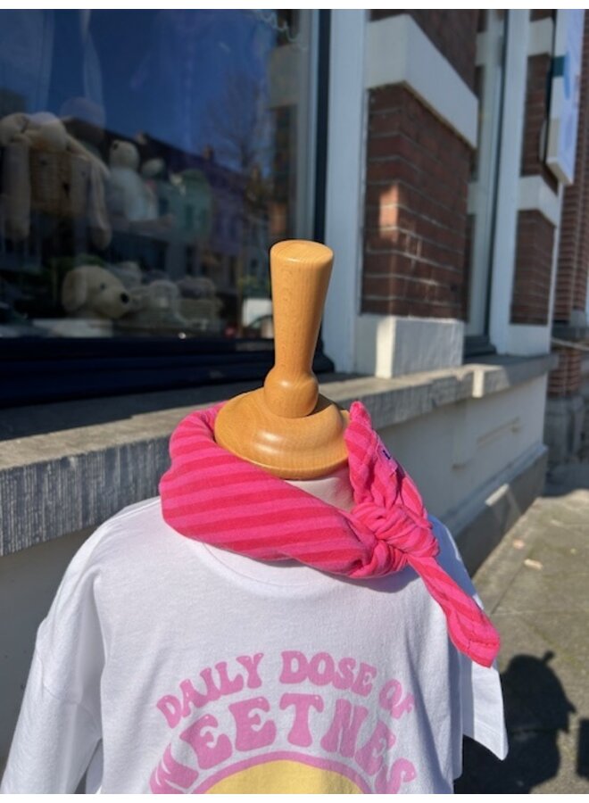 Luka Luna | bandana roze streep