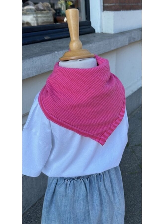 Luka Luna | bandana roze streep