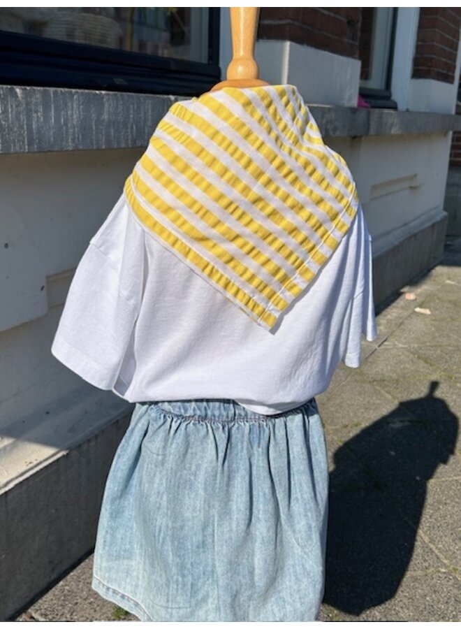 Luka Luna | bandana gele streep