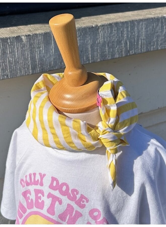 Luka Luna | bandana gele streep