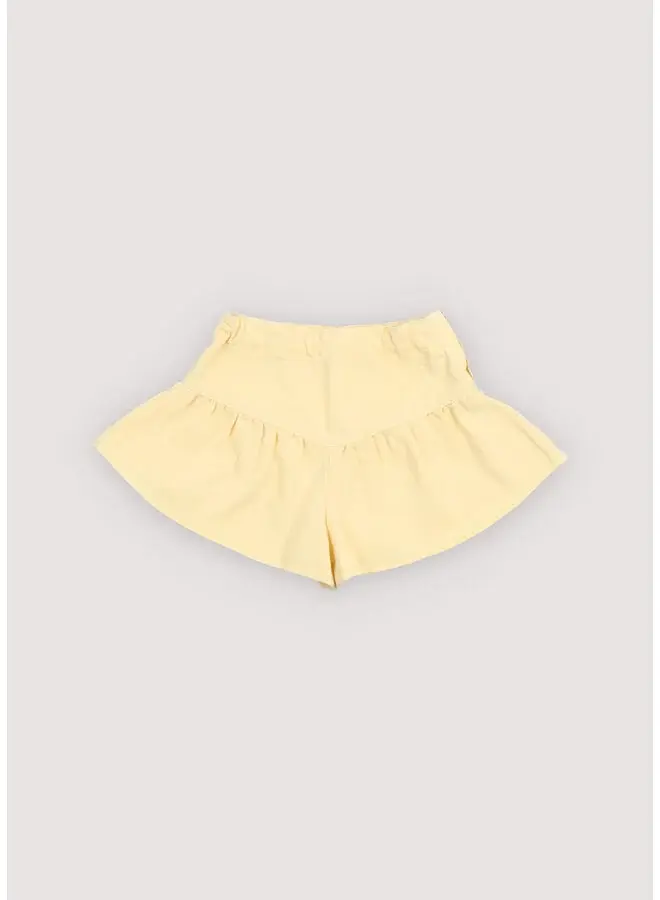 The New Society | bellis short soft lemon