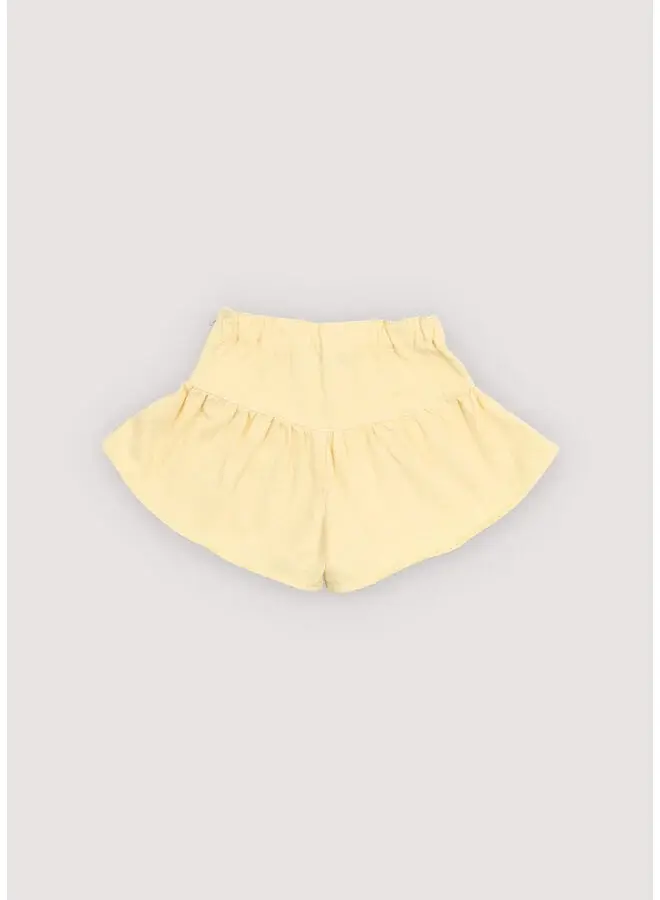 The New Society | bellis short soft lemon