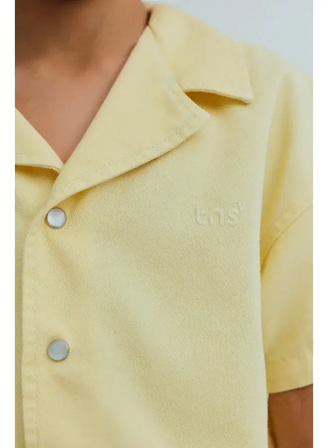 The New Society | bellis shirt soft lemon