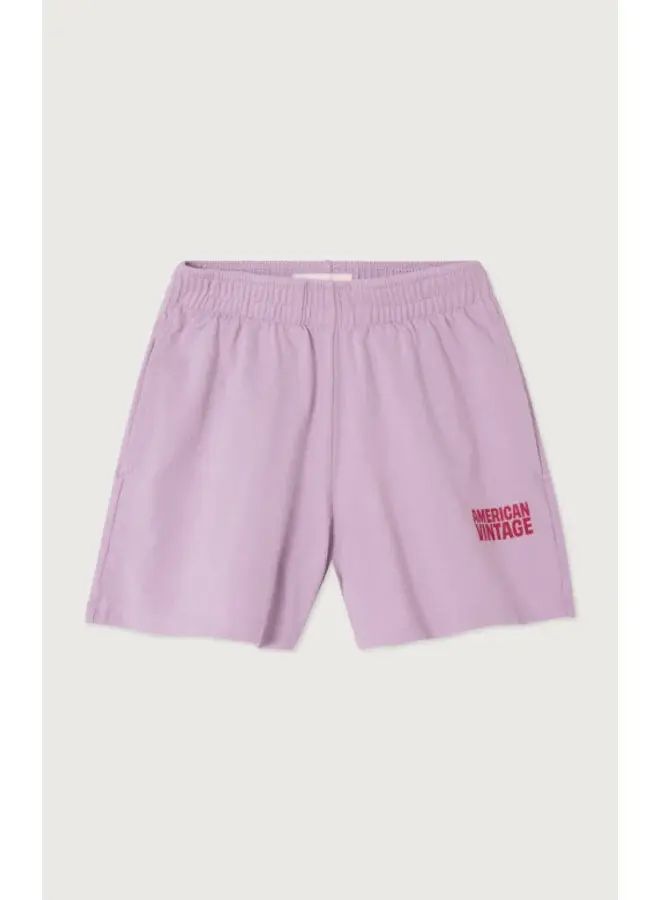 American Vintage | gixy short | lilas pastel