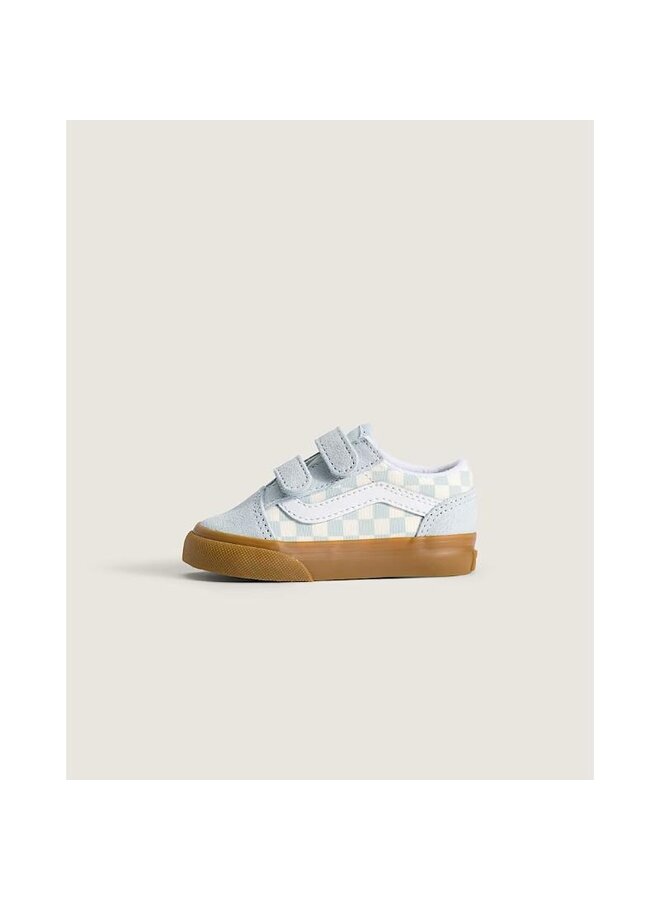 Vans | toddler | old skool | gum check dawn mist